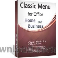 Classic Menu for Office Home and Business 2010 and 2013