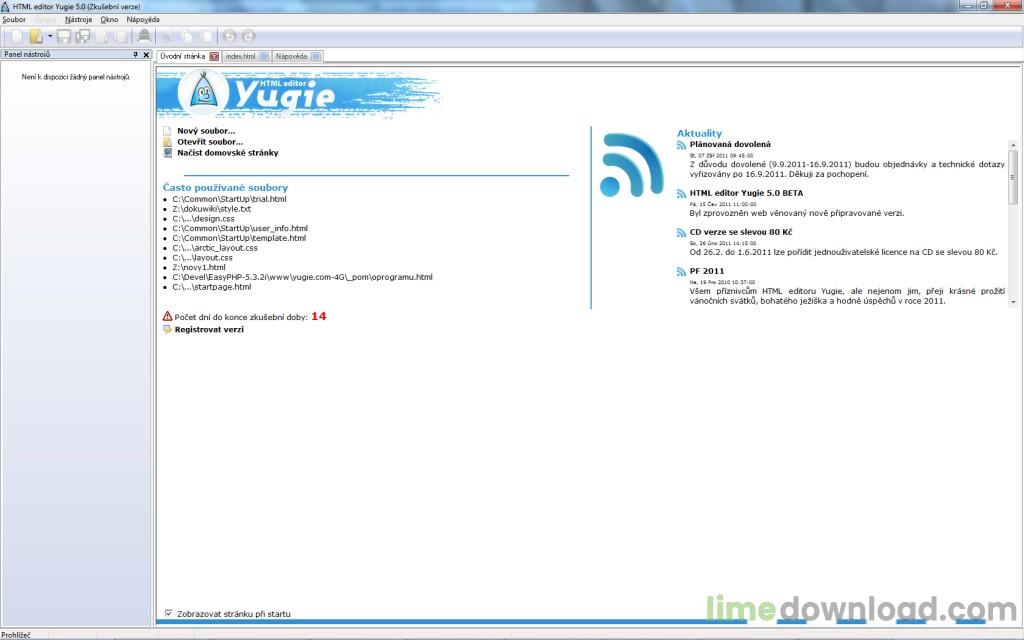 HTML editor Yugie