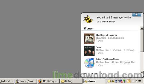 Growl for Windows