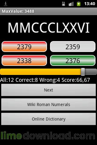 Testy z matematiky pro Android