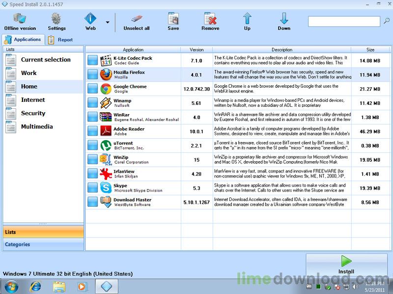 Speed Install