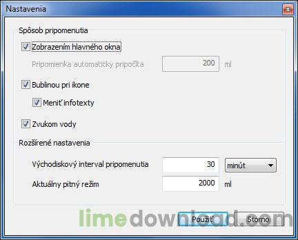 Pitný režim POHODA