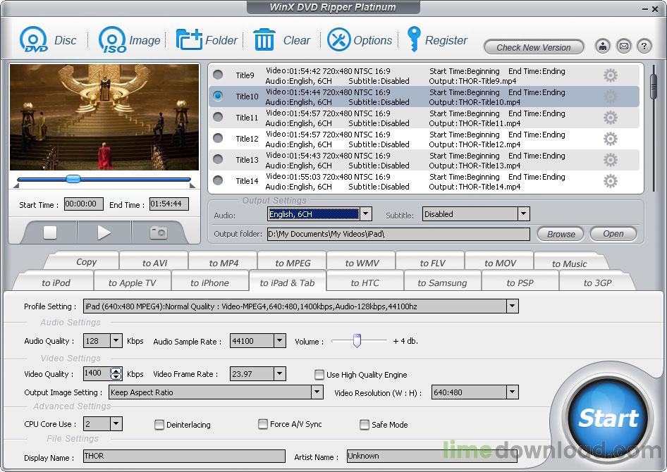 WinX DVD Ripper