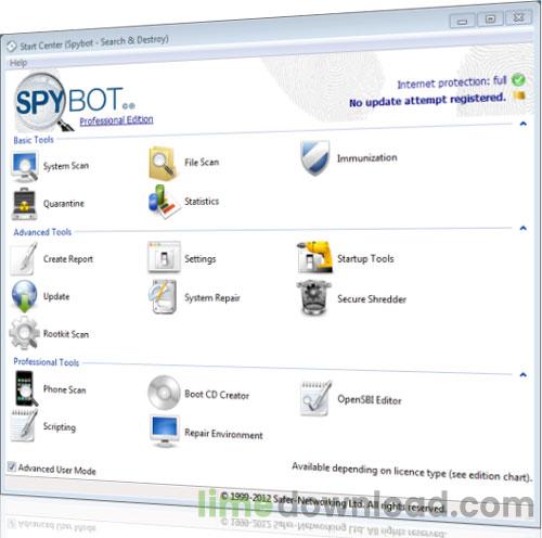 Spybot Search and Destroy