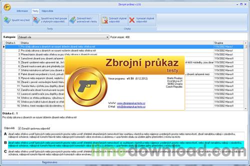 Zbrojní průkaz - testy