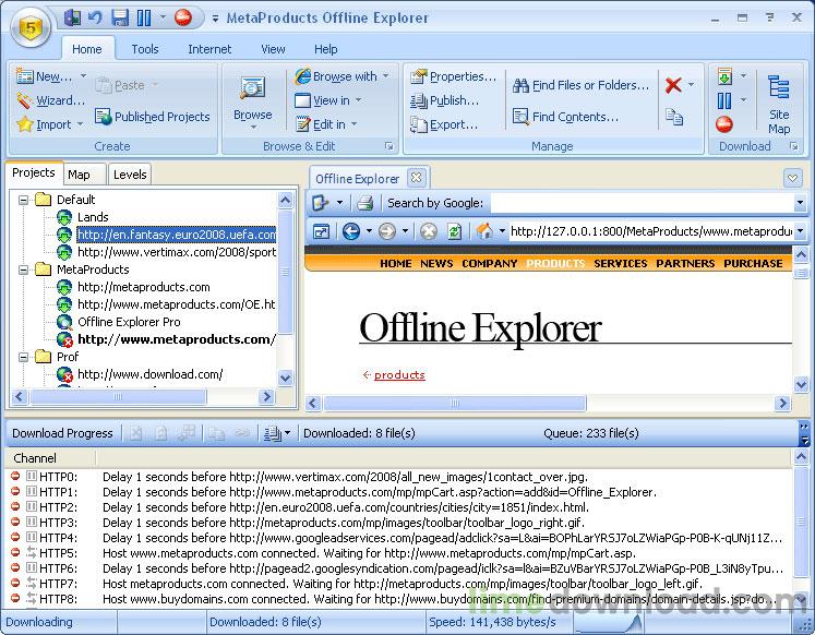 Offline Explorer