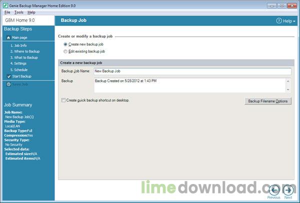 Genie Backup Manager