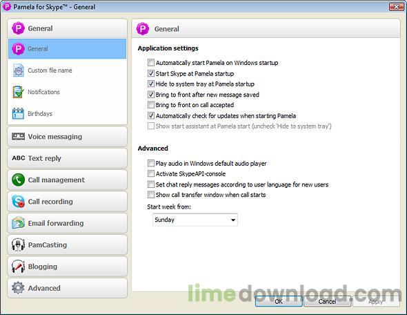 Pamela for Skype Professional