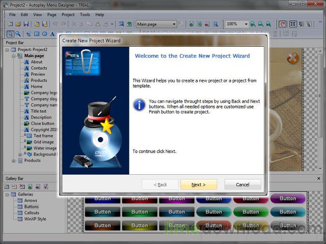 AutoPlay Menu Designer