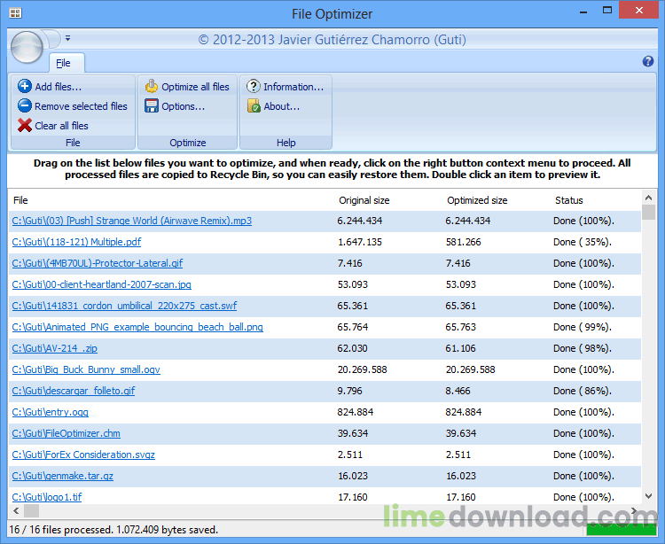 FileOptimizer