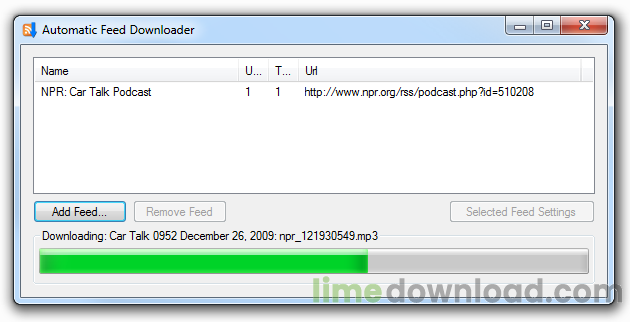 Automatic Feed Downloader