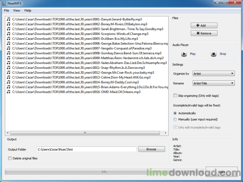 NeatMP3