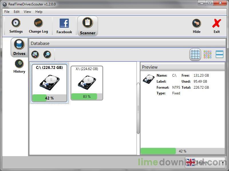 Real Time Drives Scouter