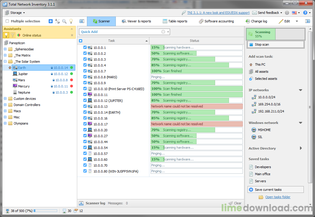 Total Network Inventory