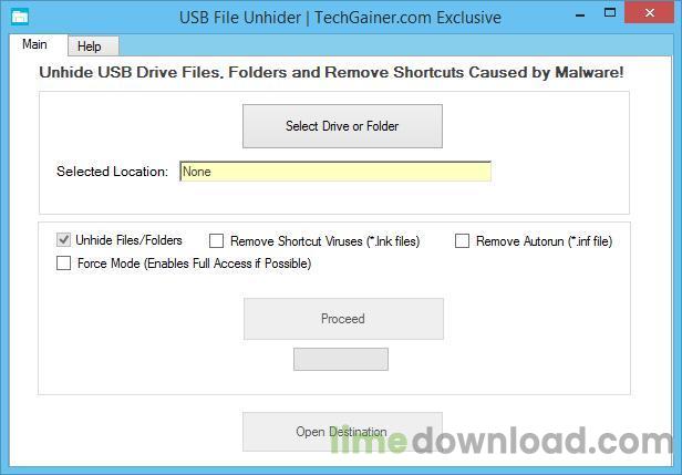 USB File Unhider