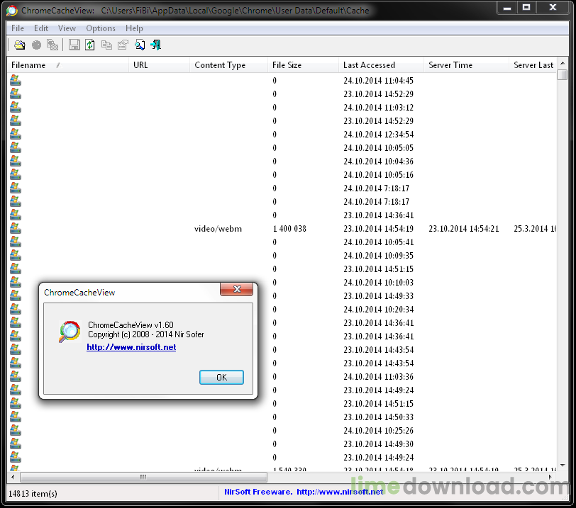 ChromeCacheView