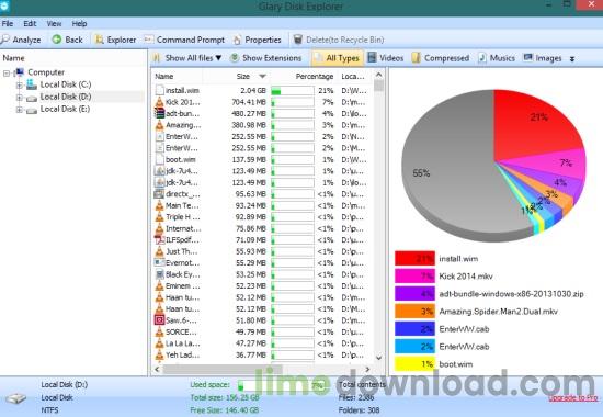 Glary Disk Explorer