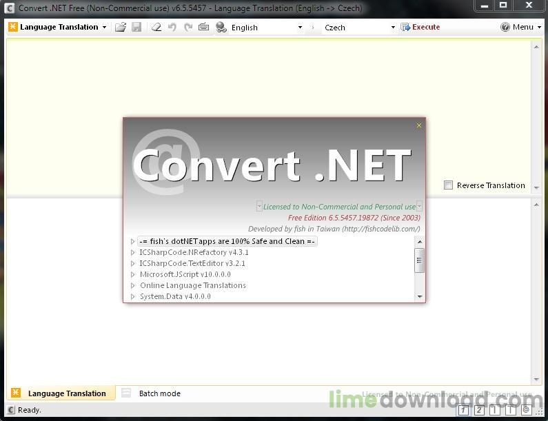 Convert .NET