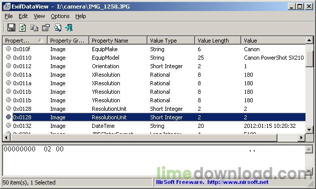 ExifDataView