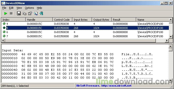 DeviceIOView