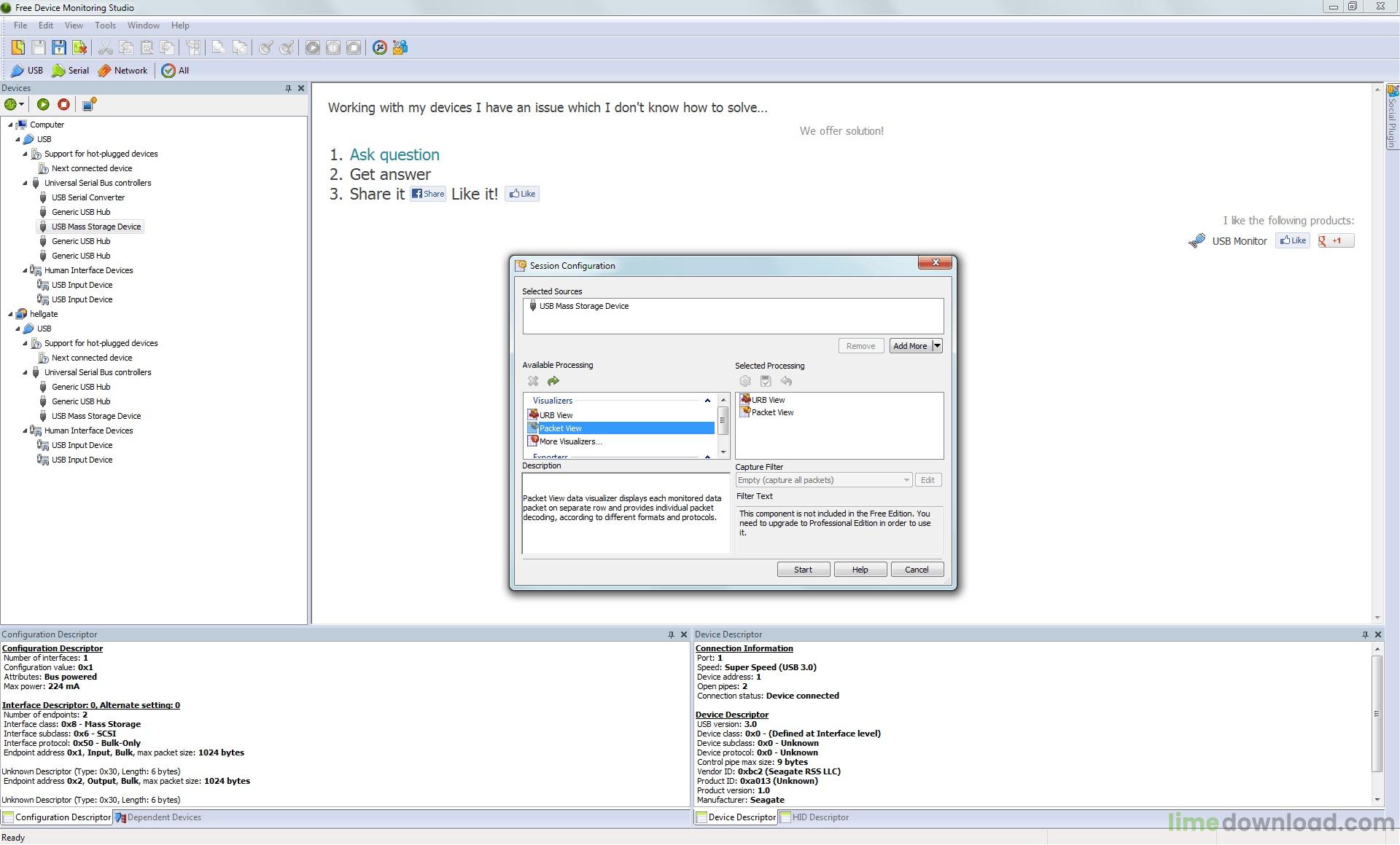 Free USB Analyzer