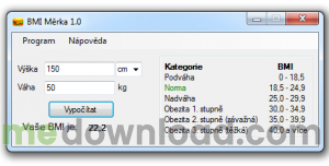 BMI Měrka