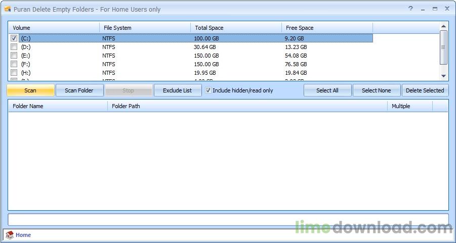 Delete Empty Folders