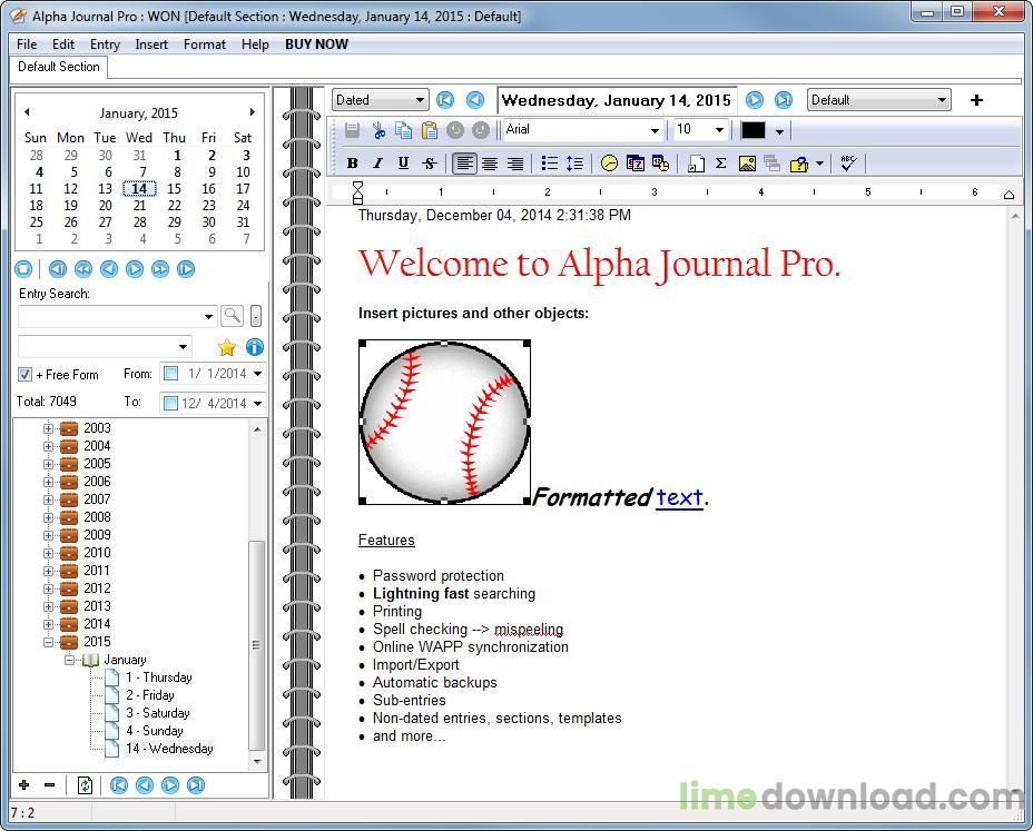 Alpha Journal Pro