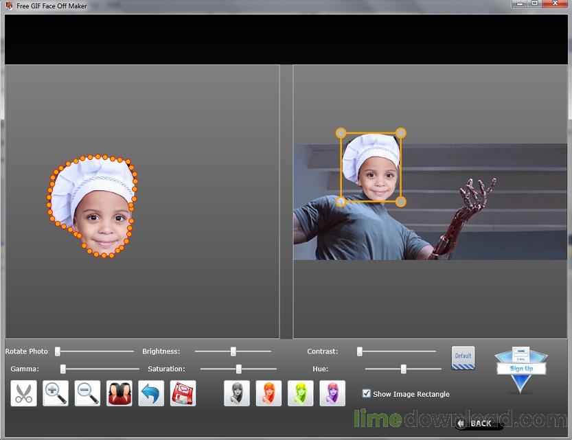 Free GIF Face Off Maker