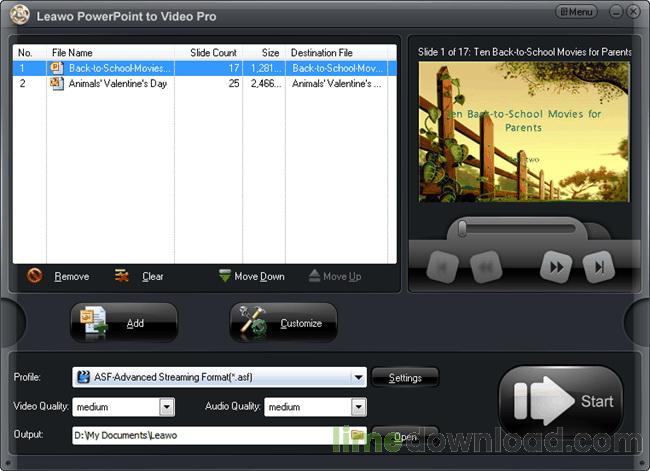 Leawo PowerPoint to Video Pro