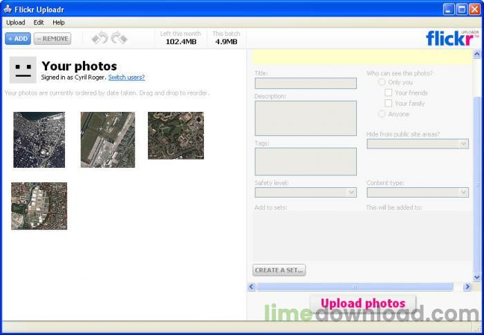 Flickr Uploadr