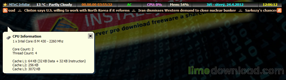 InfoBar