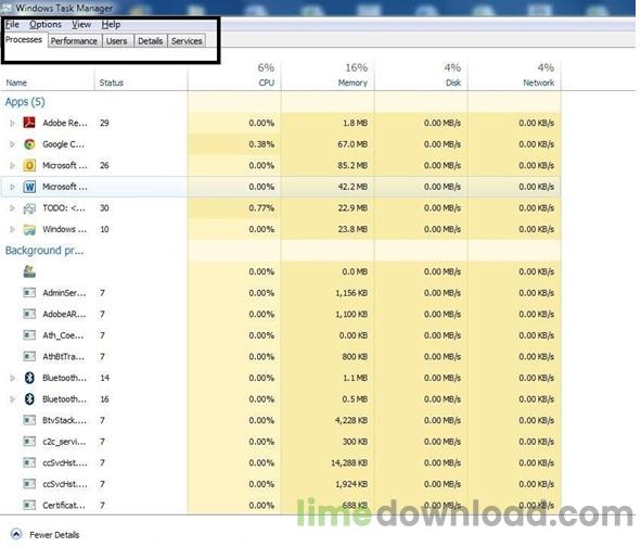 DBC Task Manager