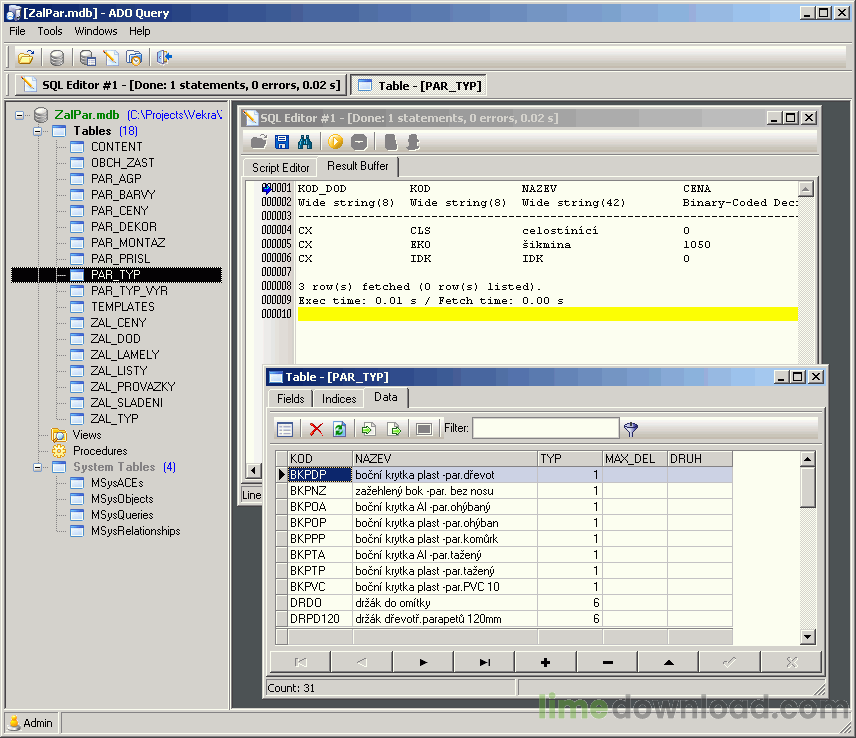 ADO Query