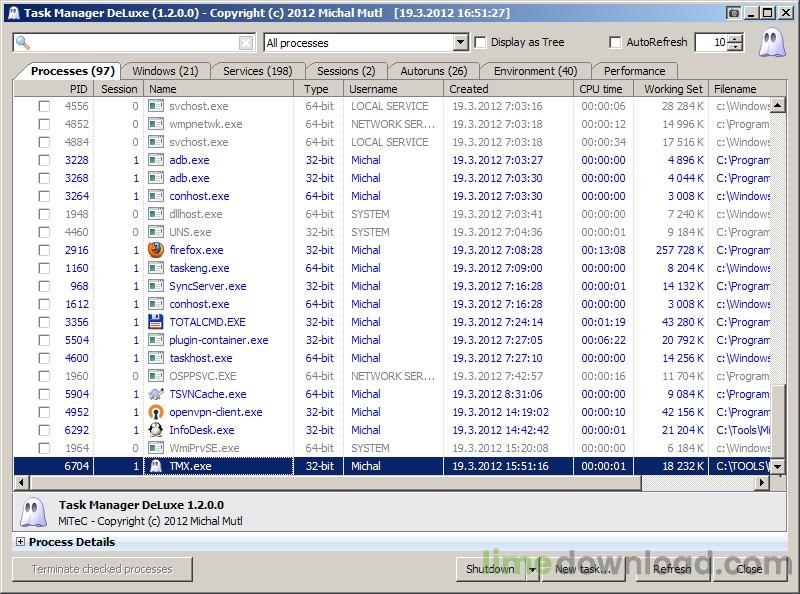 Task Manager DeLuxe