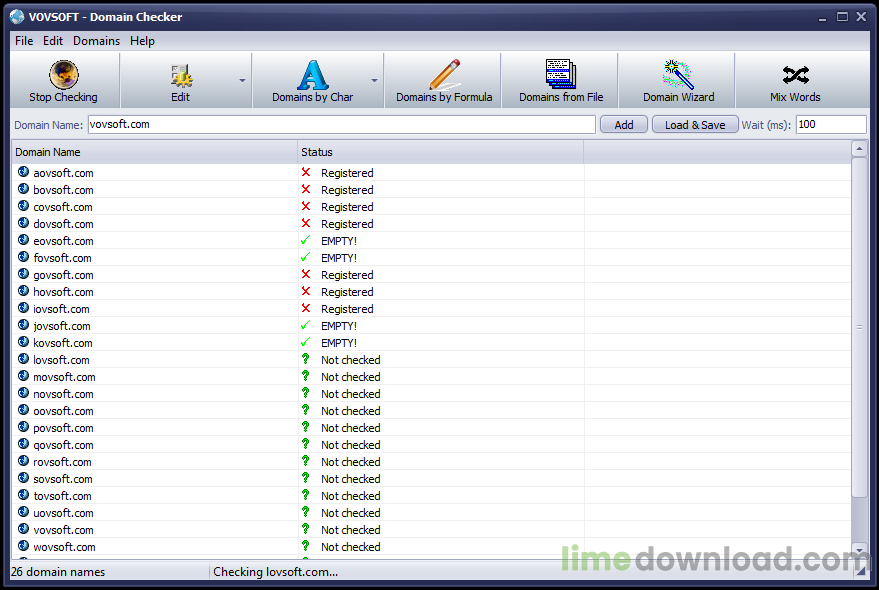Domain Checker