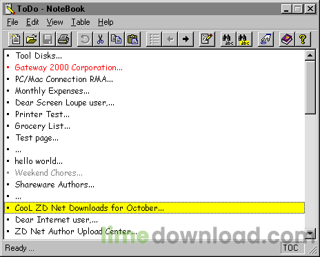 NoteBook 2000