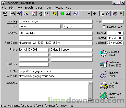 CardBase 2000