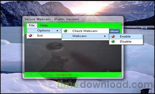 Secure Webcam