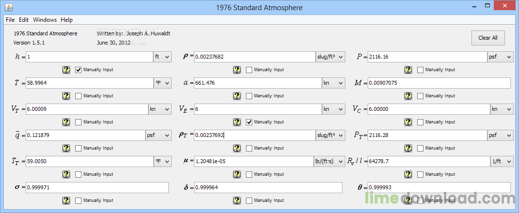 1976 Standard Atmosphere