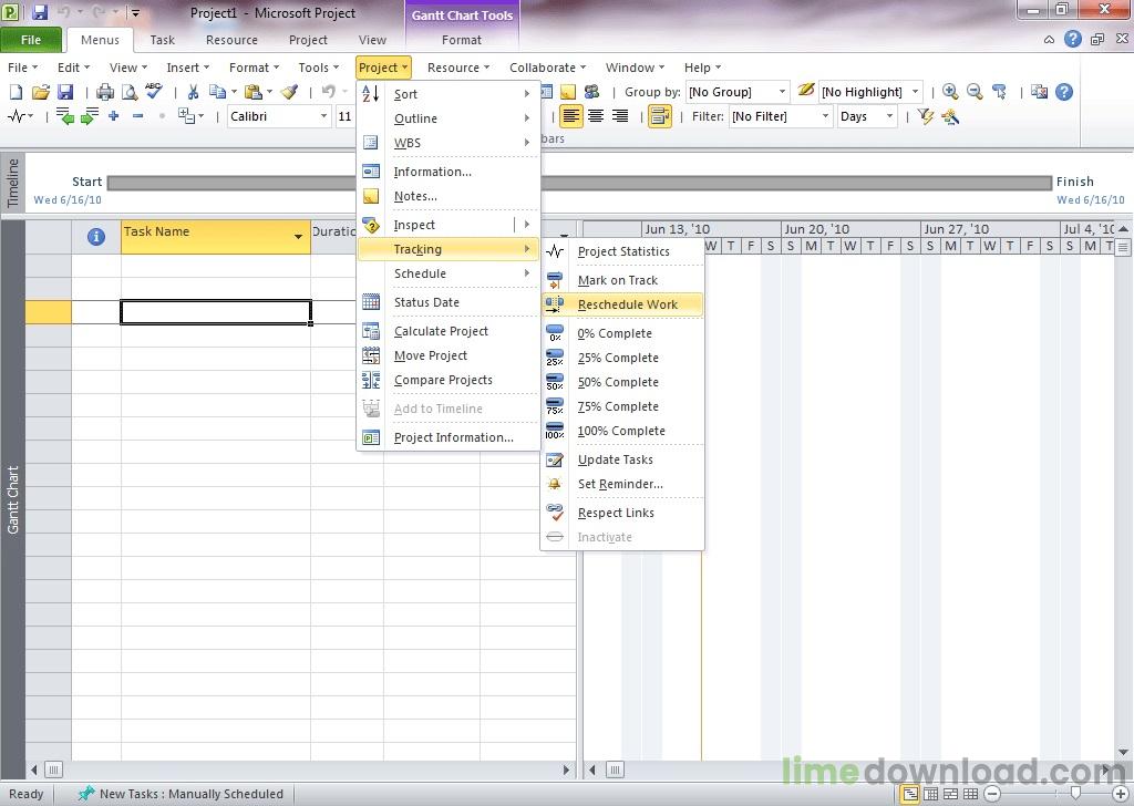 Classic Menu for Project 2010 and 2013