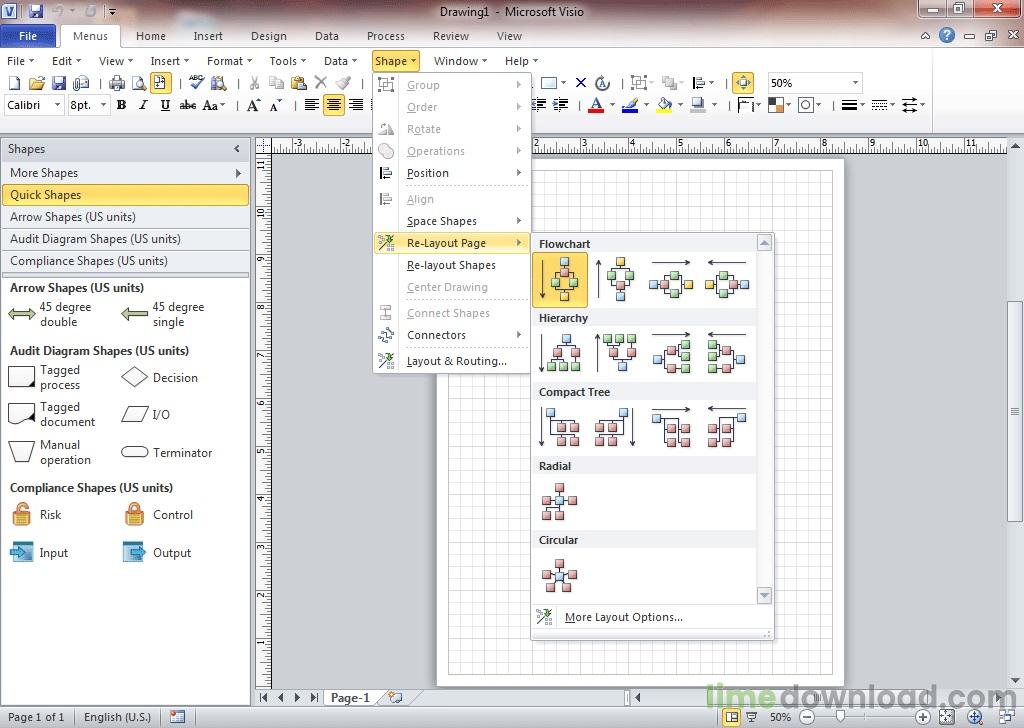 Classic Menu for Visio 2010 and 2013