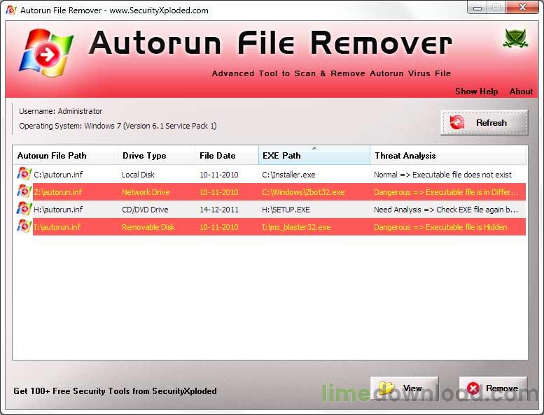 Autorun File Remover