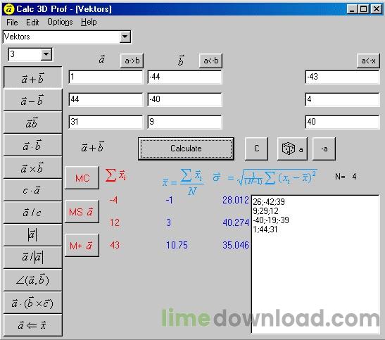 Calc 3D Pro