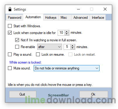 ScreenBlur
