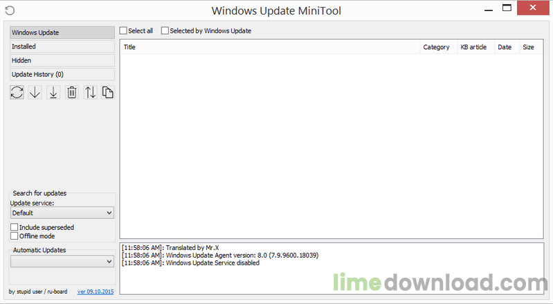 Windows Update MiniTool