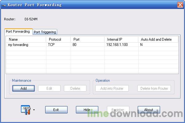 Router Port Forwarding