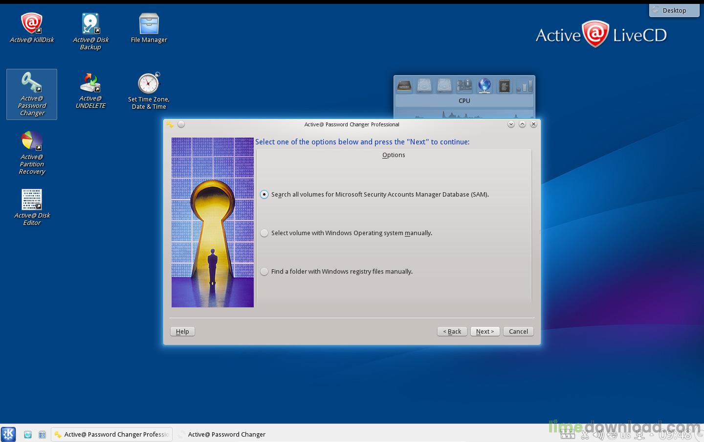 Ultimate Boot Disk Active@ LiveCD!