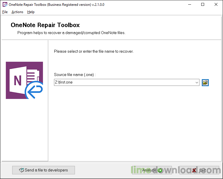 OneNote Repair Toolbox