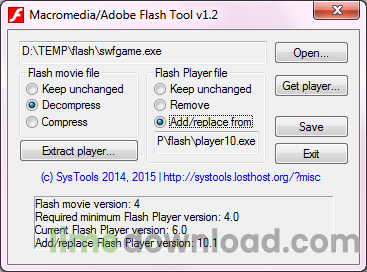 Macromedia/Adobe Flash Tool